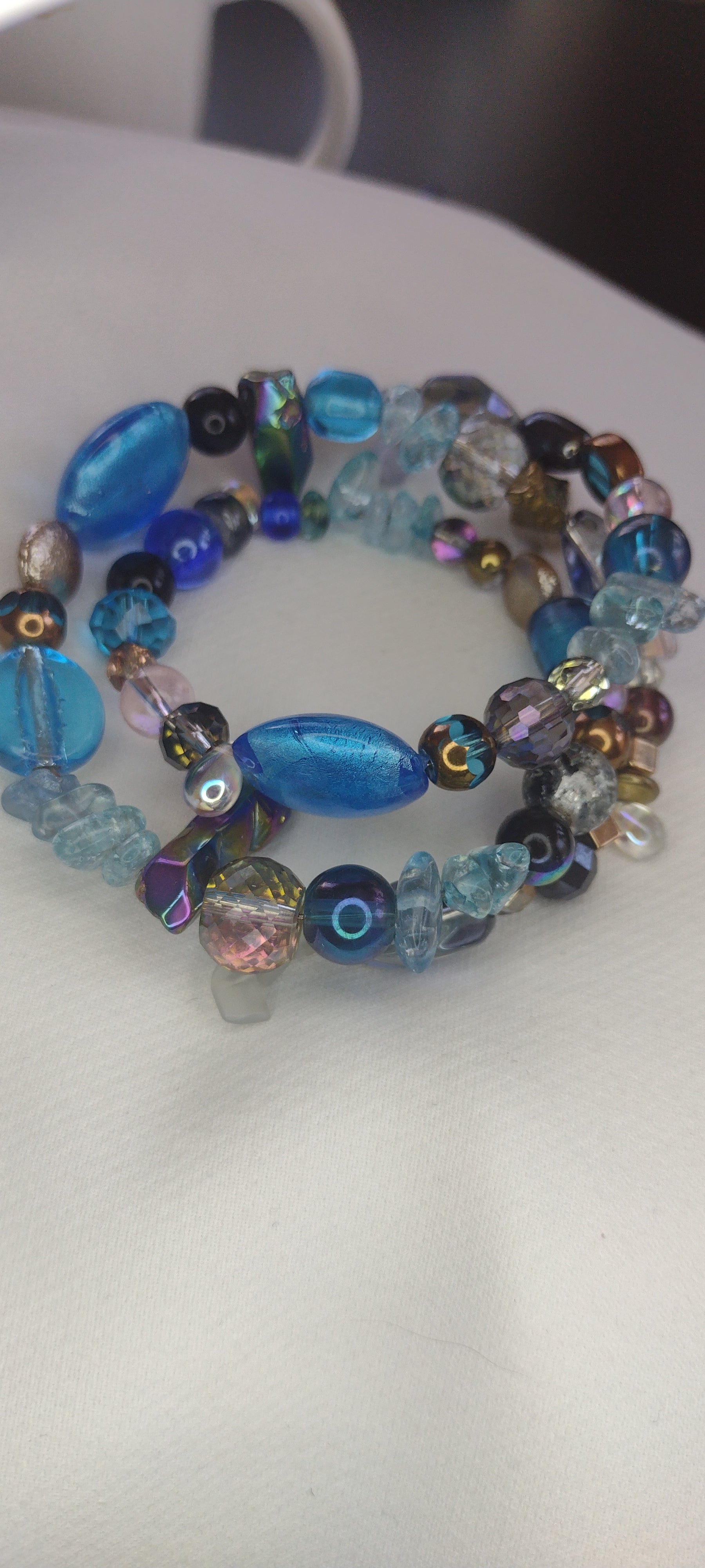 2 & 1/2 Row Luxe Lotta Fetus Nebula Bracelet