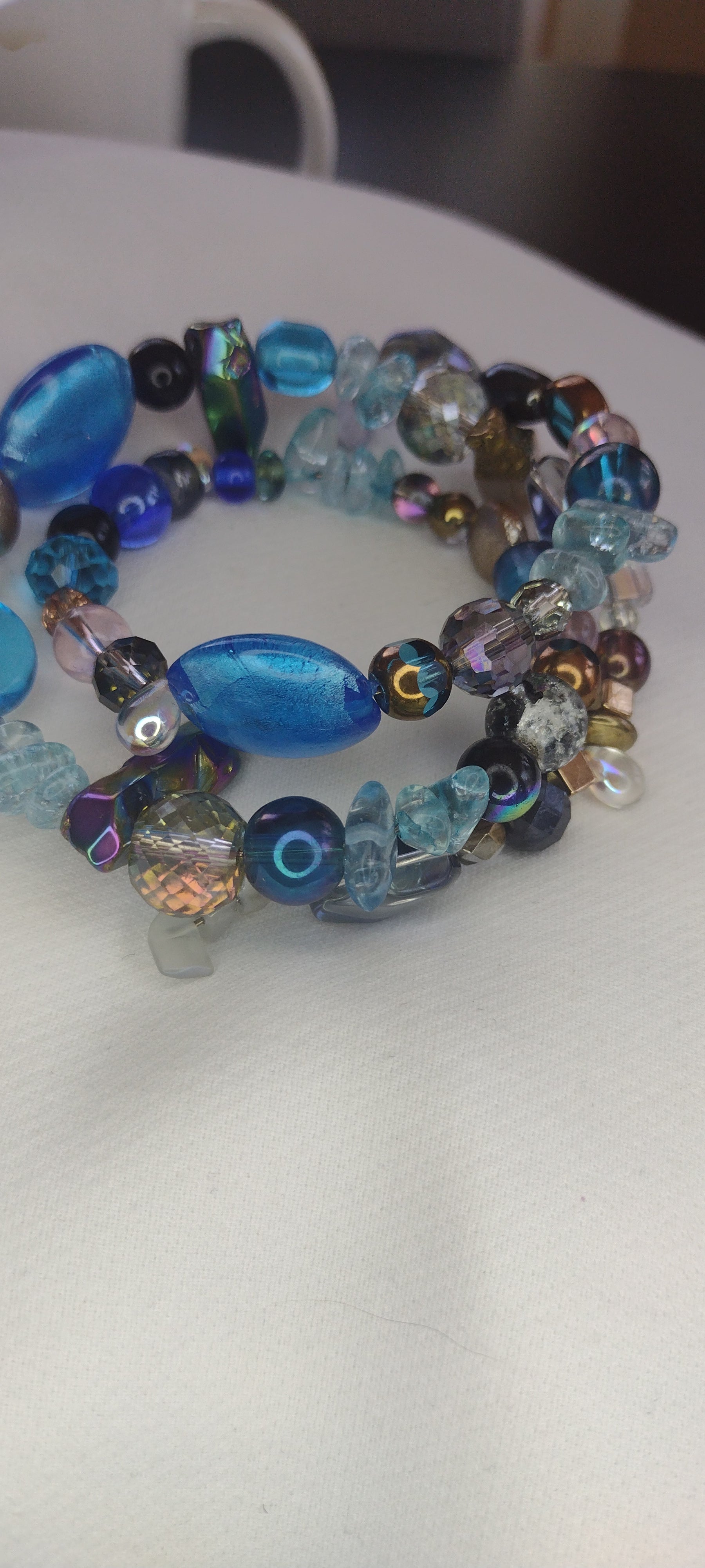 2 & 1/2 Row Luxe Lotta Fetus Nebula Bracelet